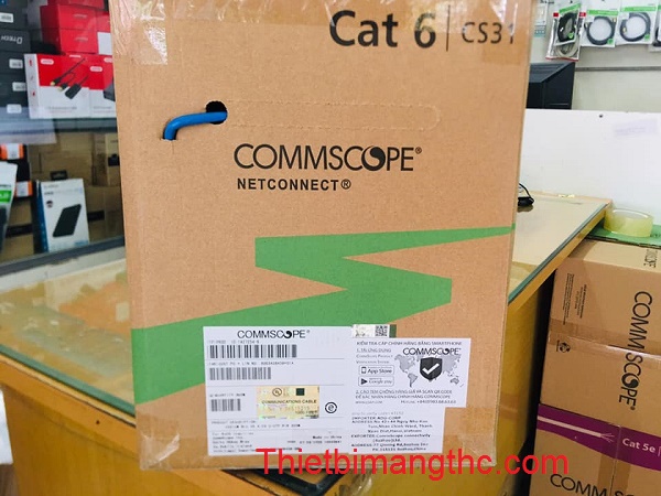 Cáp mạng Commmscope Cat6